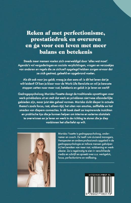 Achterkant van De Work-Life Revolutie
