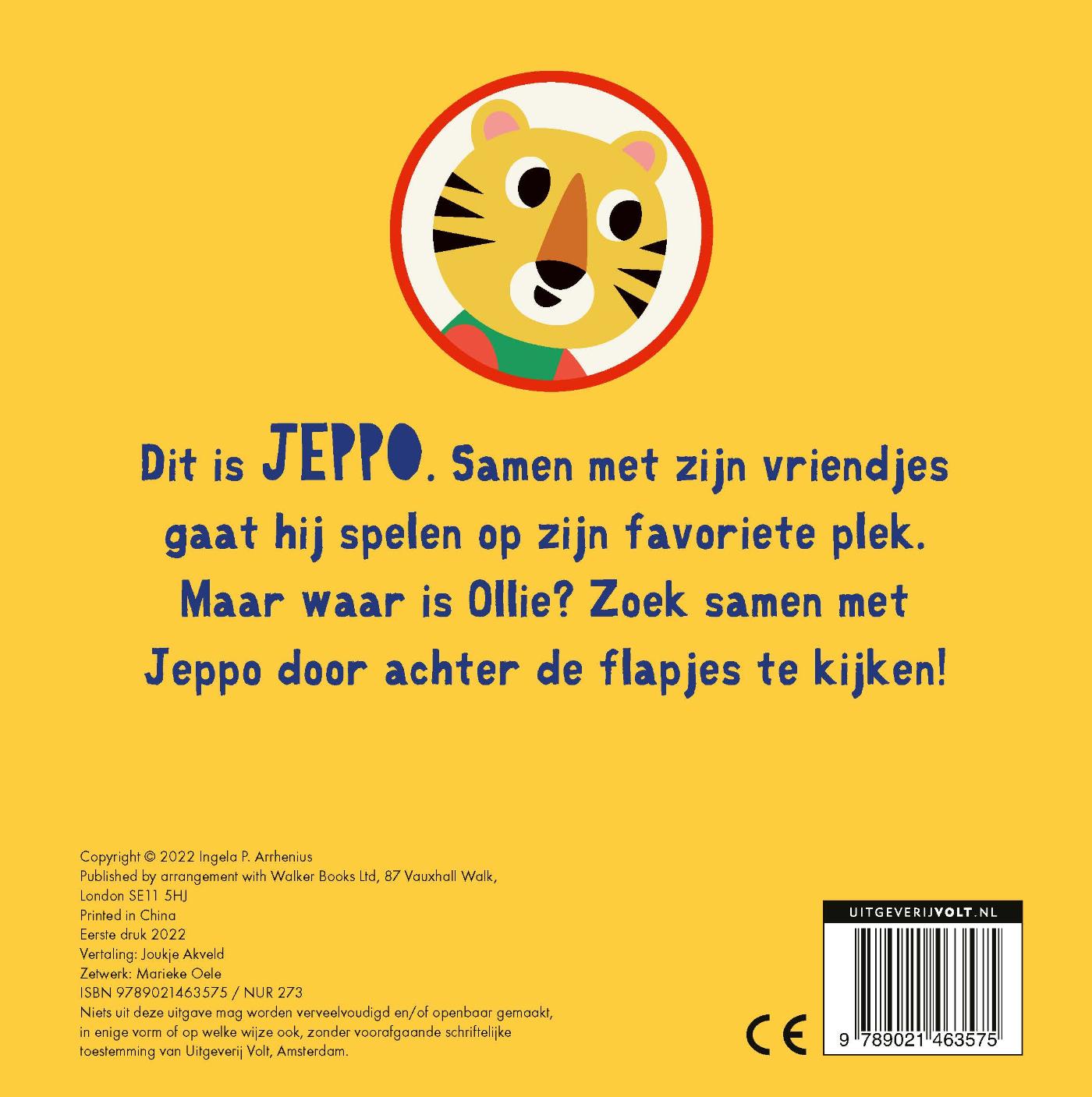 Achterkant van Waar is Jeppo’s vriendje?