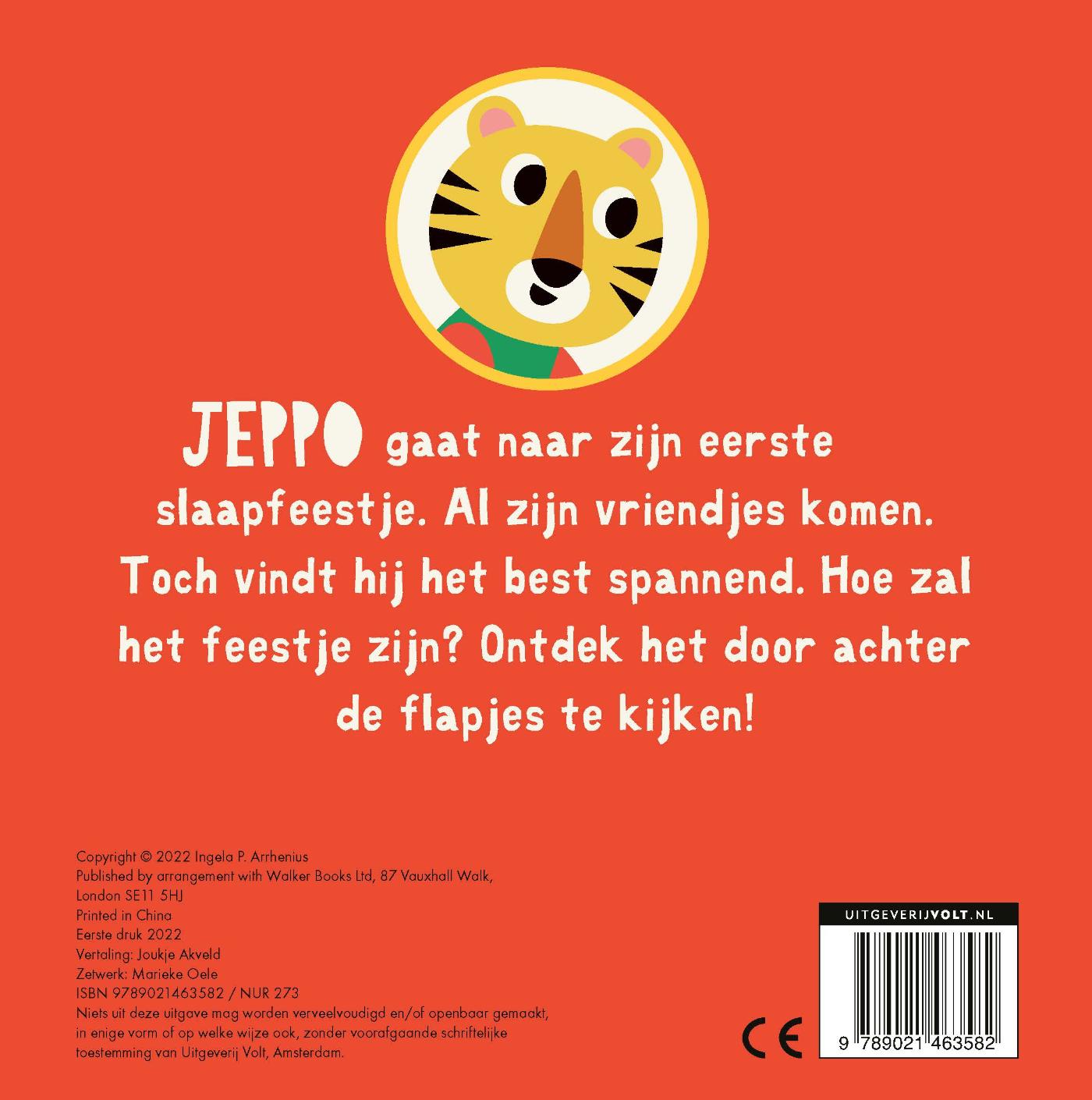 Achterkant van Jeppo's slaapfeestje