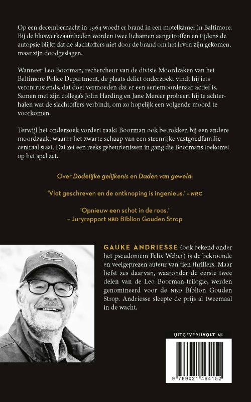 Achterkant van Karaktermoord