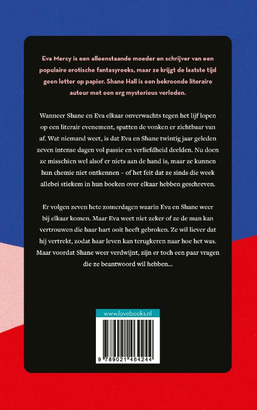Achterkant van Zeven dagen samen