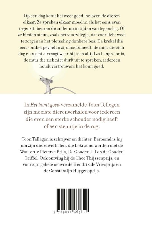 Achterkant van Het komt goed