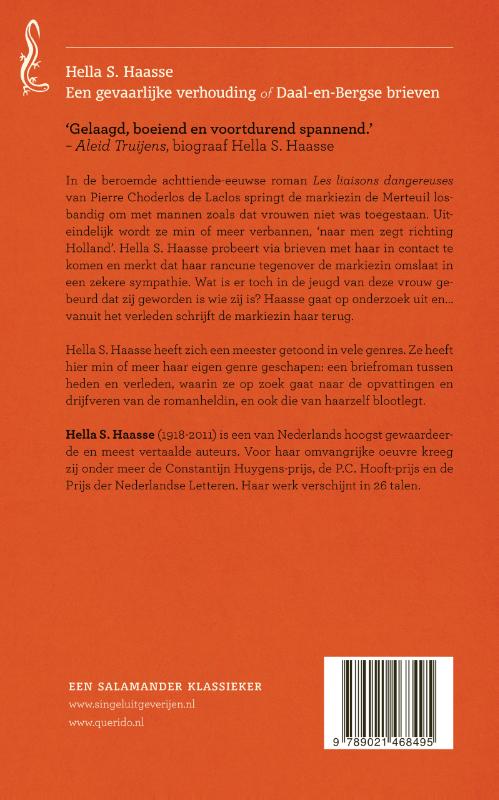 Achterkant van Een gevaarlijke verhouding