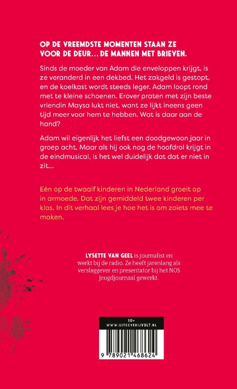 Achterkant van Mijn moeder is een dekbed