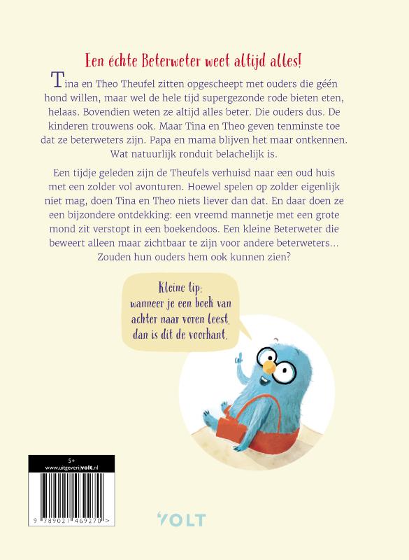 Achterkant van De Beterweter