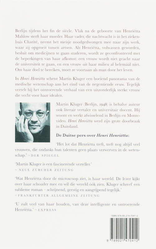 Achterkant van Henri Henrietta