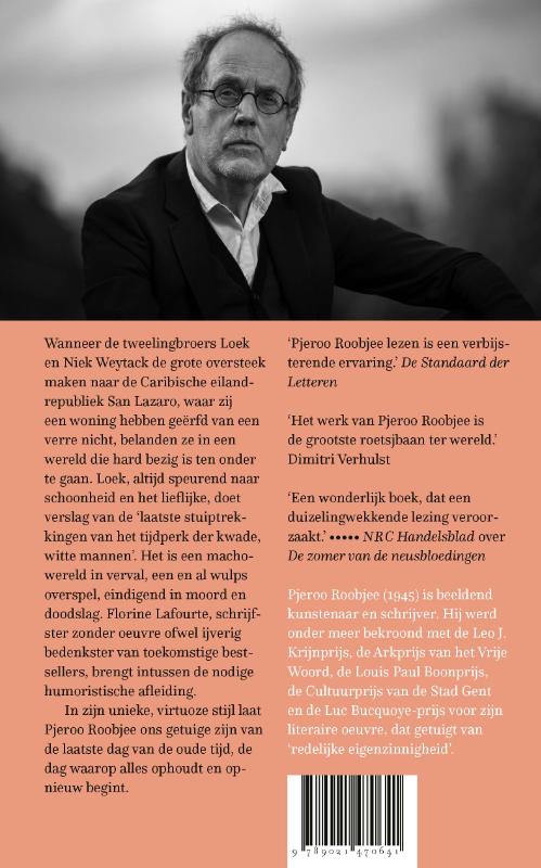 Achterkant van Bladerval in een warme slachtmaand