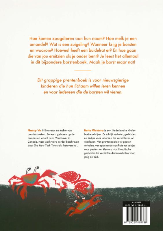 Achterkant van Borsten
