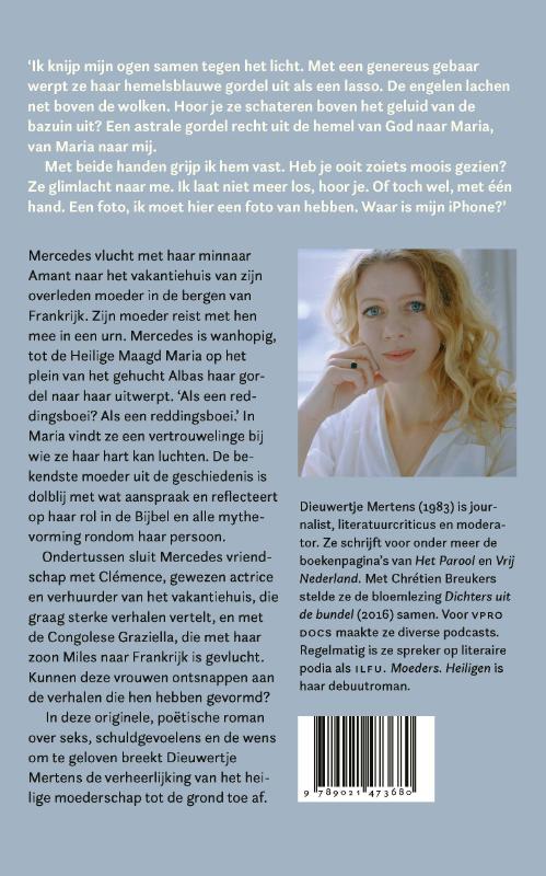 Achterkant van Moeders. Heiligen