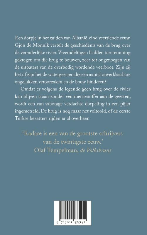 Achterkant van De brug met drie bogen