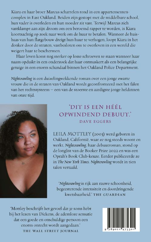 Achterkant van Nightcrawling