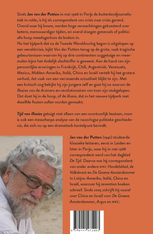 Achterkant van Tijd van illusies