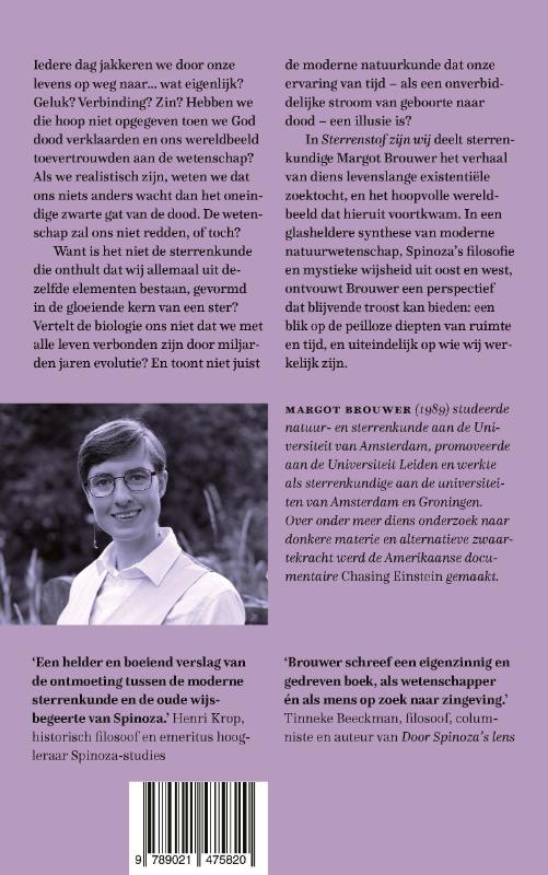 Achterkant van Sterrenstof zijn wij