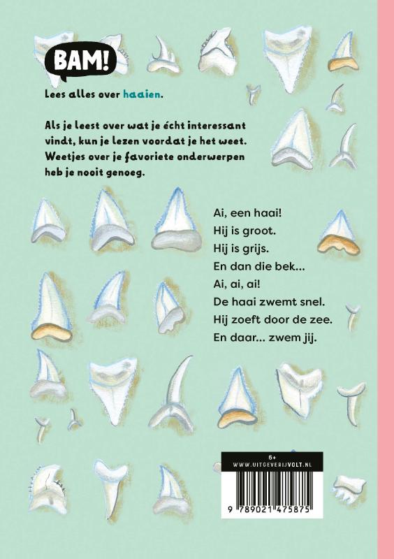 Achterkant van Ik lees: Ai, een haai