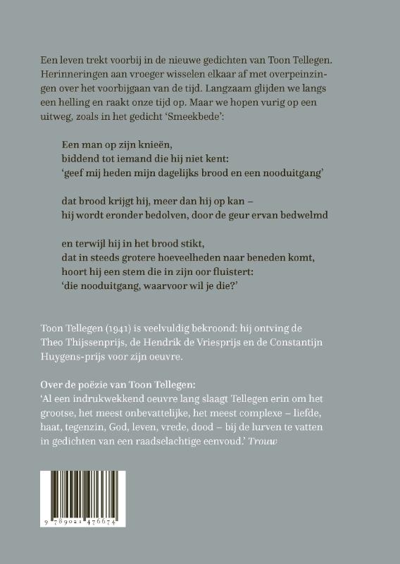 Achterkant van Langs een helling