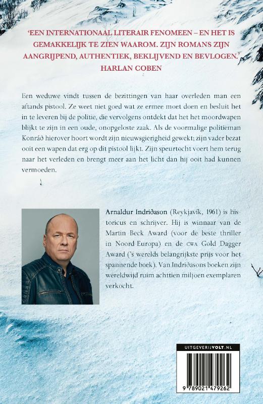Achterkant van Razende storm