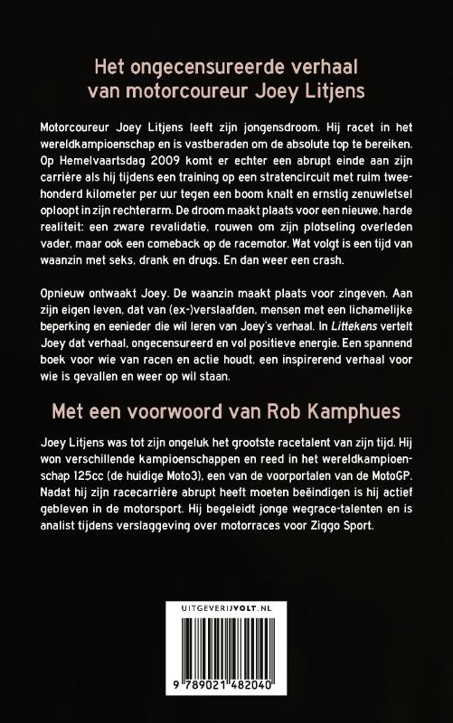 Achterkant van Littekens