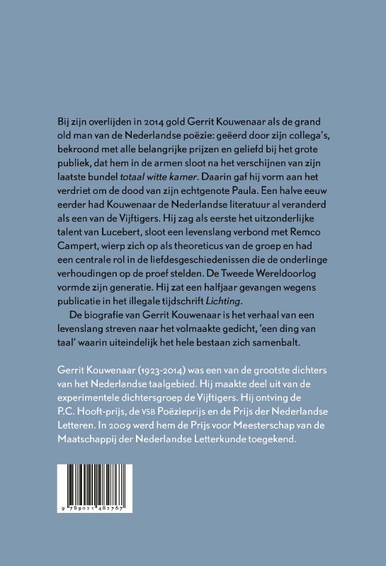 Achterkant van Men moet