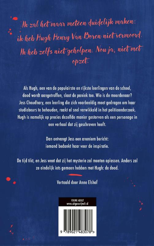 Achterkant van Dit boek is dodelijk