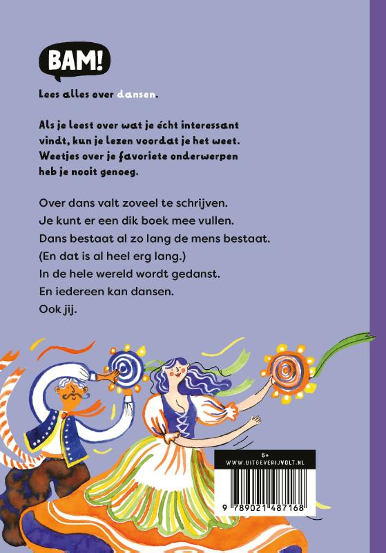 Achterkant van Dans, dans, dans!