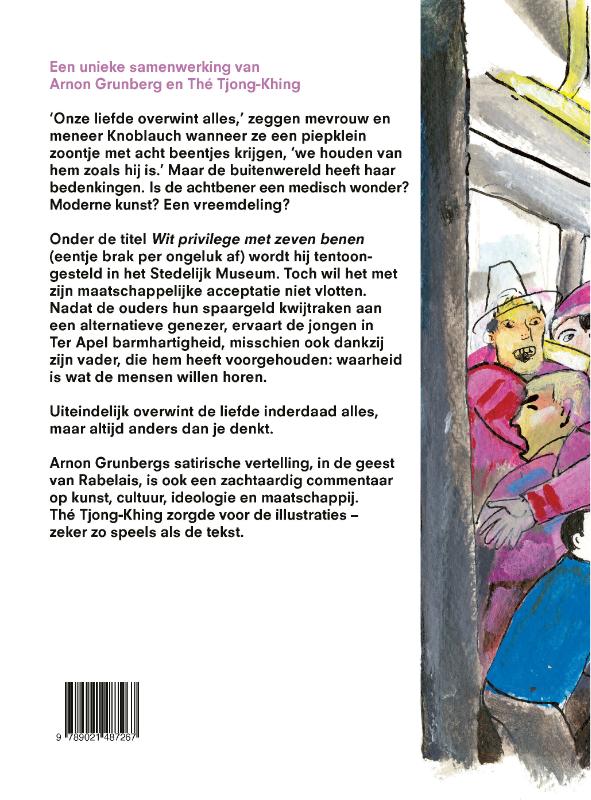 Achterkant van Zevenpoot