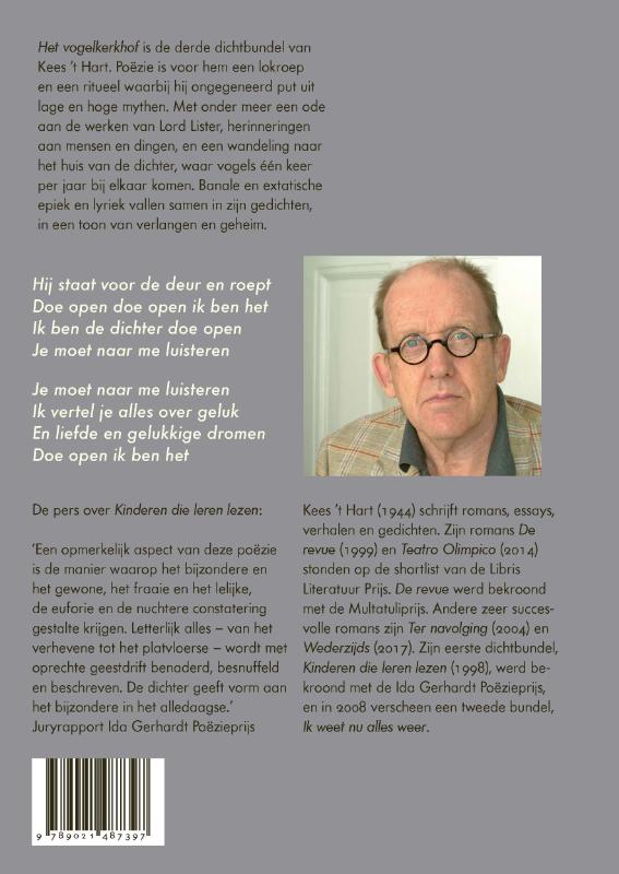 Achterkant van Het vogelkerkhof