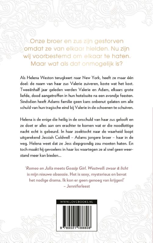 Achterkant van Zwaar en licht