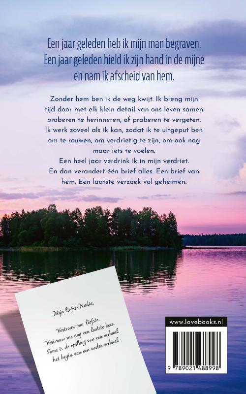 Achterkant van Zijn laatste wens