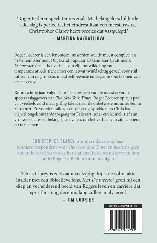 Achterkant van De meester