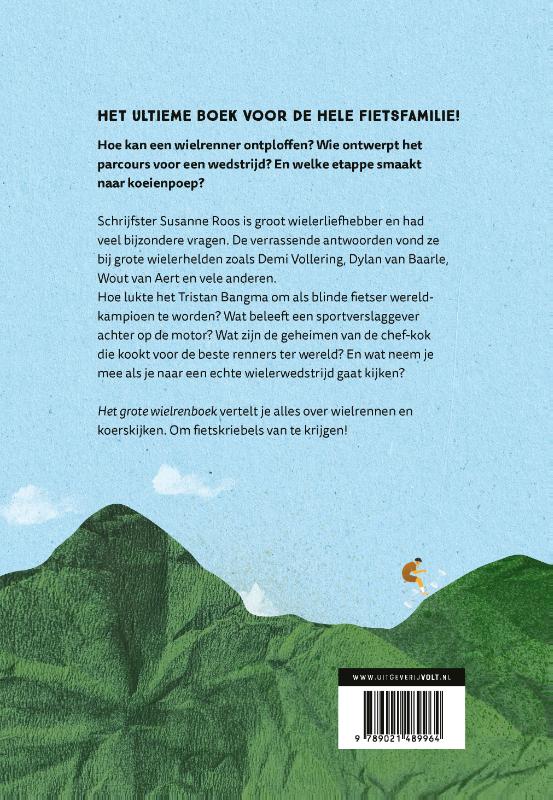 Achterkant van Het grote wielrenboek