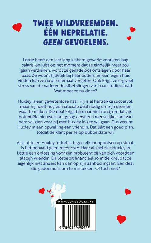 Achterkant van Echt geen meet cute