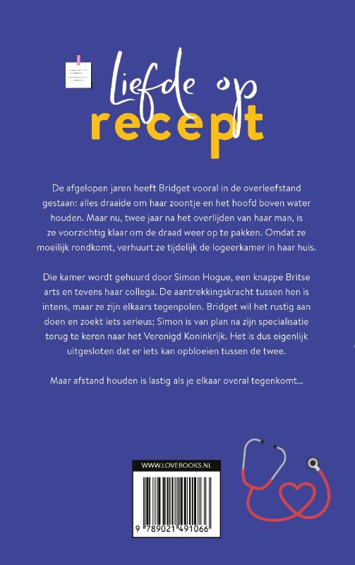 Achterkant van Liefde op recept
