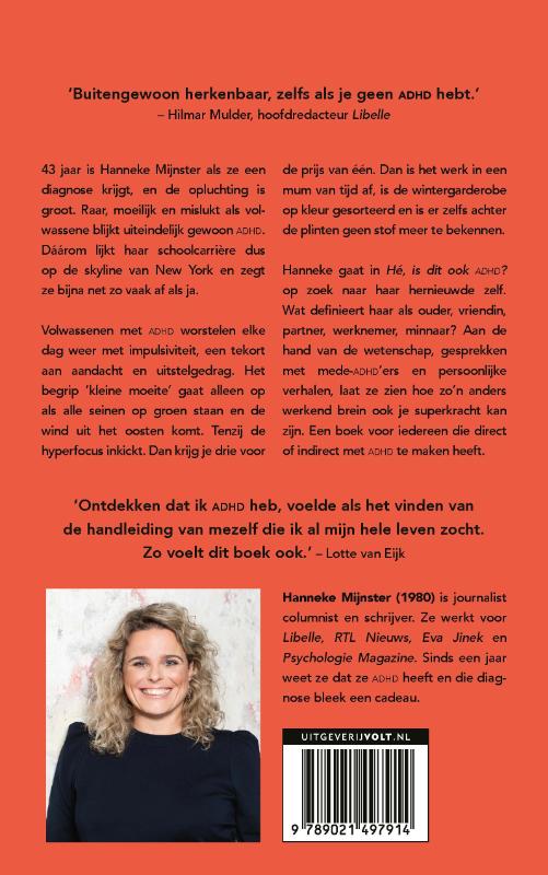 Achterkant van Hé, is dit ook ADHD?