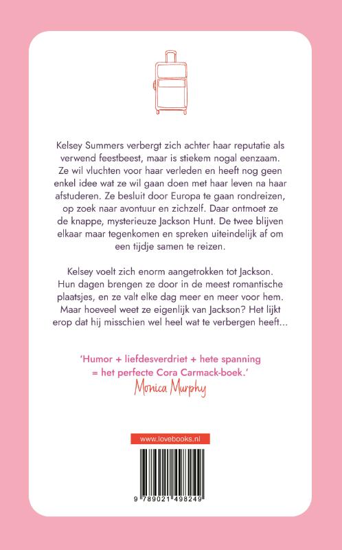 Achterkant van Finding it