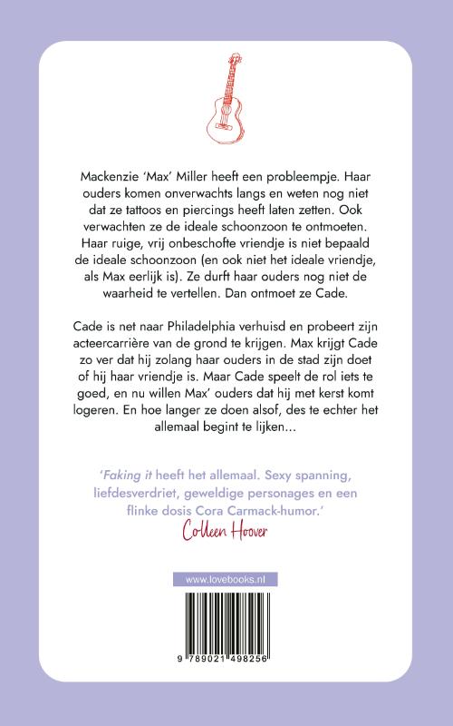 Achterkant van Faking it