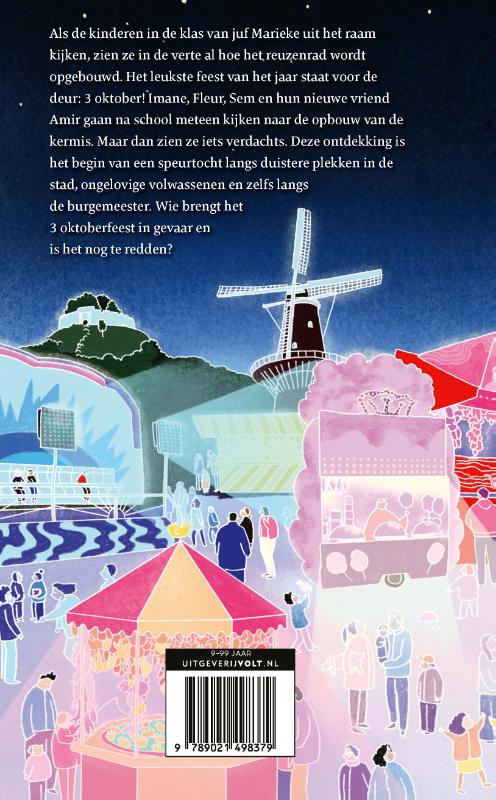 Achterkant van De nieuwe geuzen en het mysterie van Leidens Ontzet