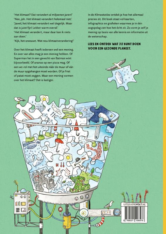 Achterkant van Klimaatatlas