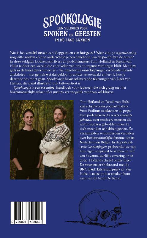 Achterkant van Spookologie