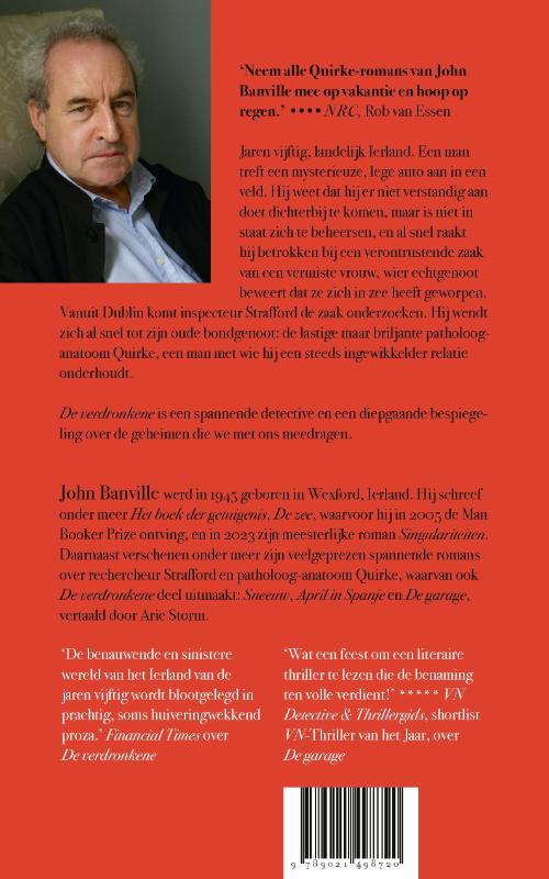 Achterkant van De verdronkene