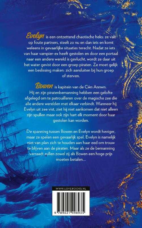 Achterkant van De wilde jacht