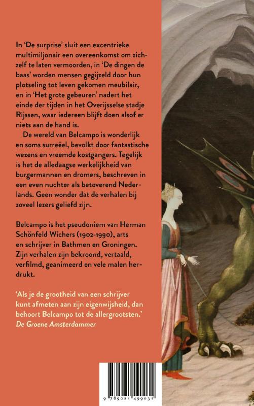 Achterkant van De surprise en andere bizarre verhalen