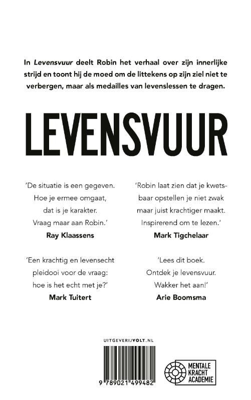 Achterkant van Levensvuur