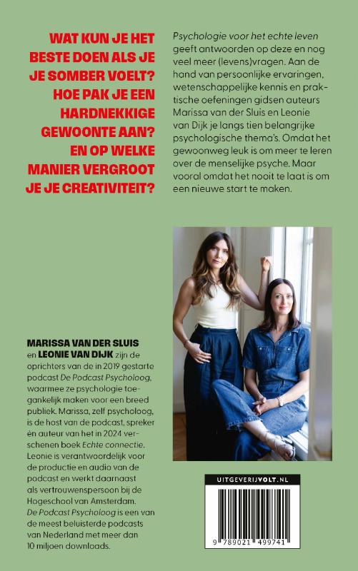 Achterkant van Psychologie voor het echte leven