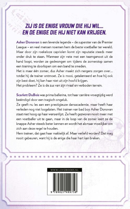 Achterkant van The striker
