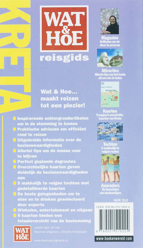 Achterkant van Kreta