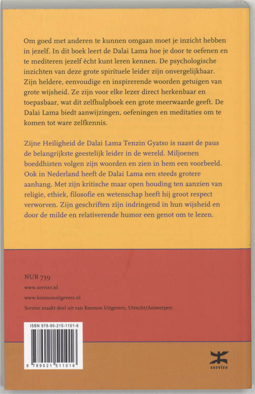 Achterkant van Zijn wie je werkelijk bent