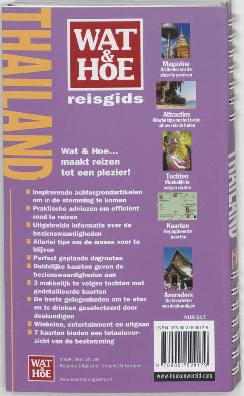 Achterkant van Thailand