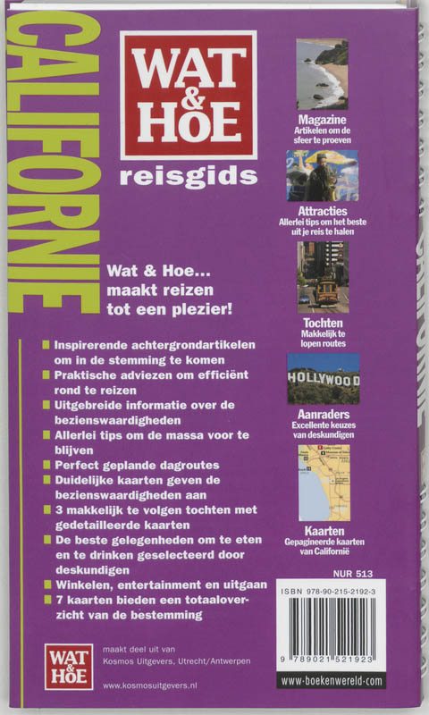 Achterkant van Californie