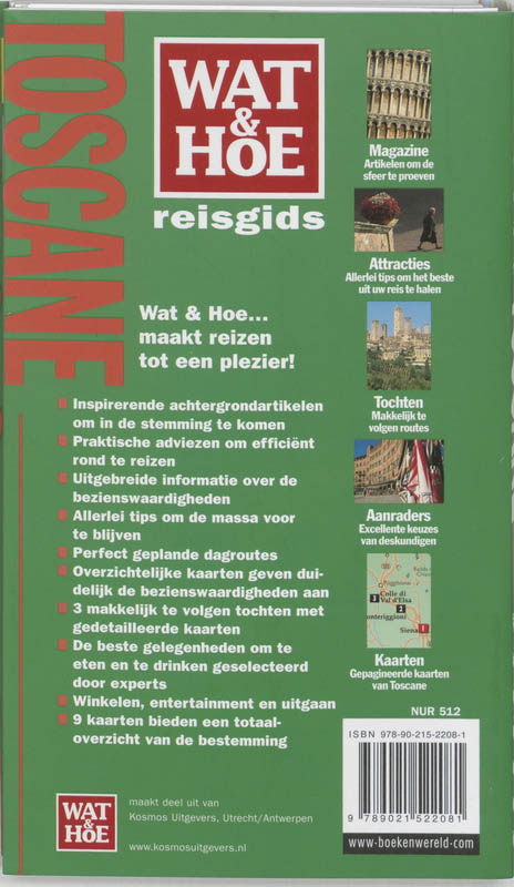 Achterkant van Toscane