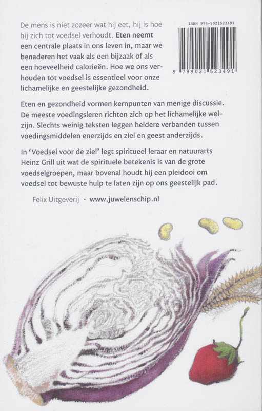 Achterkant van Voedsel voor de ziel